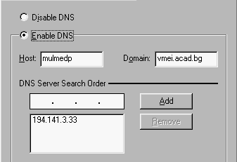 Host Name and DNS